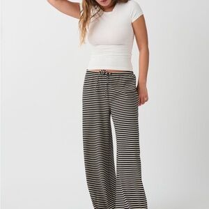 Gina tricot striped soft trousers